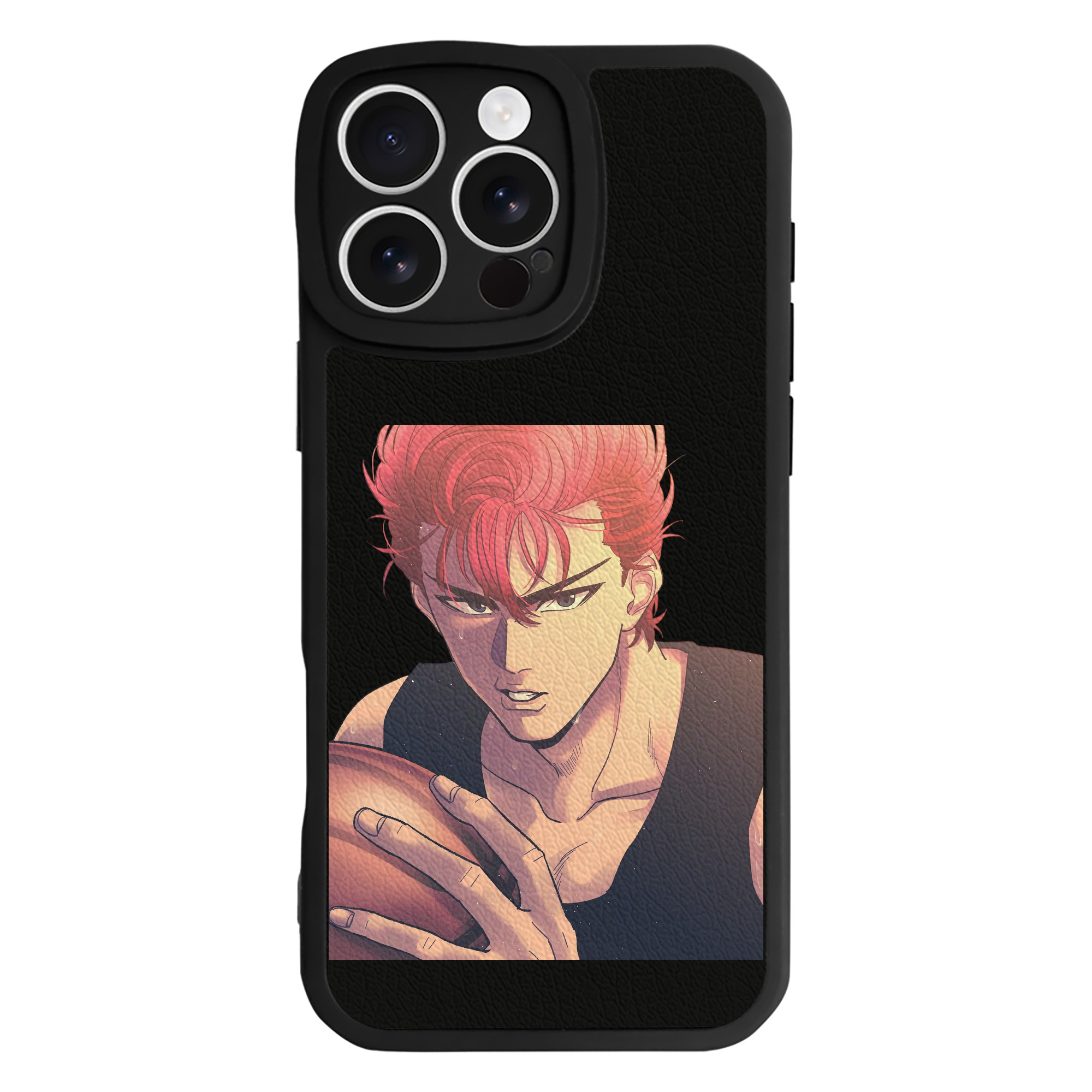 （画像用） SLAM DUNK／スラムダンク 【iPhone 16シリーズ対応】シリコンスマホケース（レザー調） 材質：シリコン